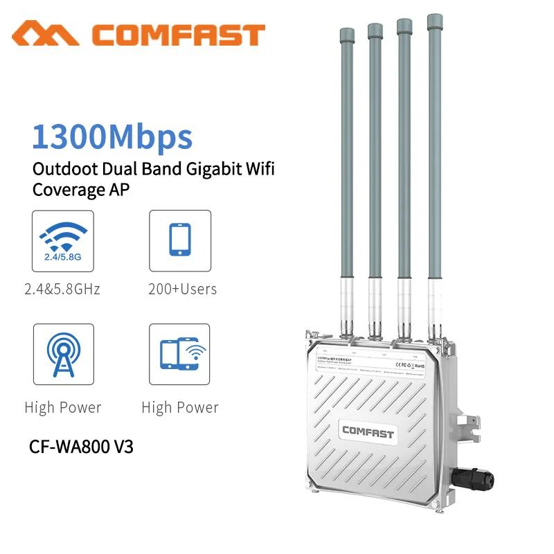 Comfast ߿  긮  ׼ Ʈ, 1300Mbps ⰡƮ , 2.4G  5.8G  ׳,   AP
